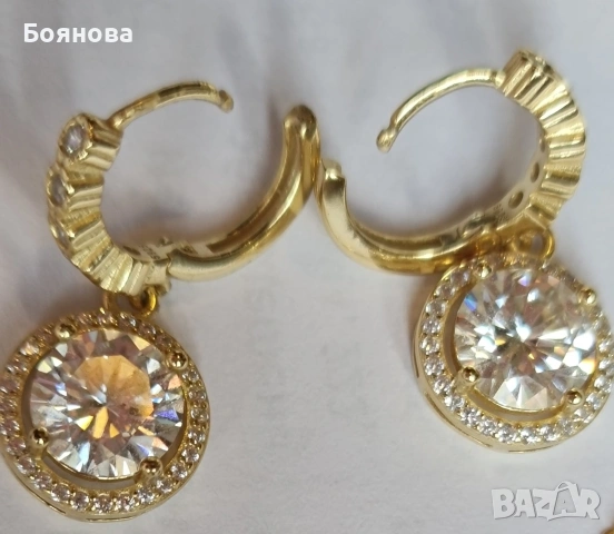 Комплект Диамант Мойсанит със сертификати GRA, снимка 4 - Бижутерийни комплекти - 54895339
