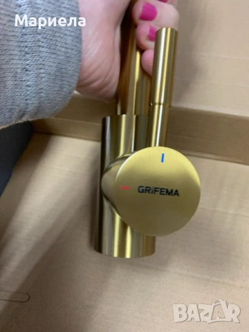 Кухненски смесител Grifema / Златист, снимка 3 - Други стоки за дома - 54548984
