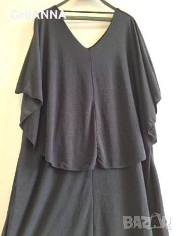 СТРАХОТНА ЕФЕКТНА РОКЛЯ/ТУНИКА 2XL-3XL, снимка 4 - Рокли - 54672734