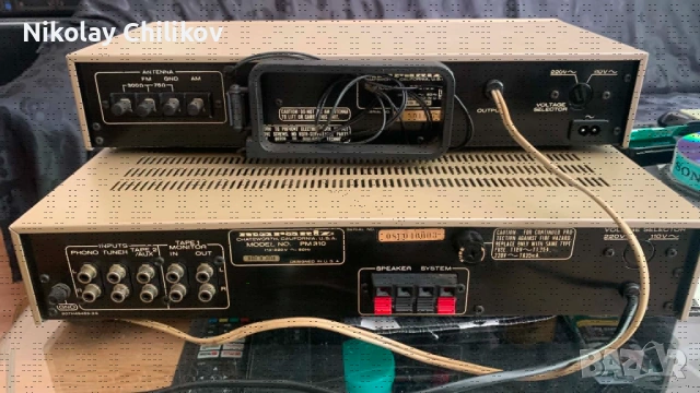 MARANTZ PM310 Stereo Integrated Amplifier Separate Phono & ST310 AM-FM Tuner, снимка 2 - Ресийвъри, усилватели, смесителни пултове - 54685549