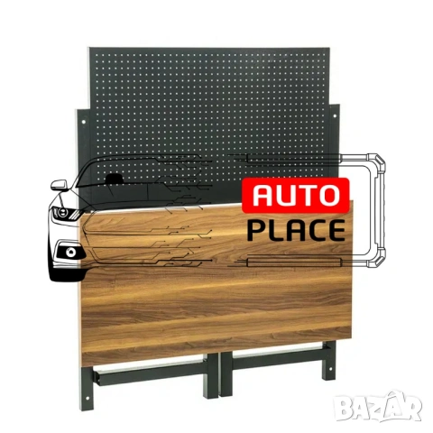 Сгъваема работна маса с панел за инструменти StahlMayer, снимка 2 - Други инструменти - 53968759