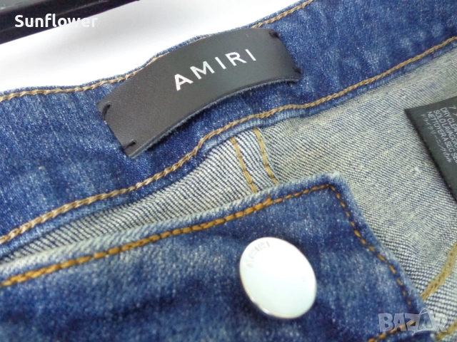 Мъжки дънки AMIRI W32 L30  , снимка 13 - Дънки - 54606663