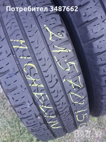 215 70 15 С Michelin за БУС 2бр всесезонни , снимка 2 - Гуми и джанти - 55617652