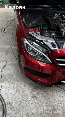 Десен фар за Mercedes W205 2017г, снимка 9 - Части - 55250648