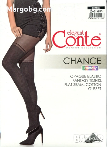 Чорапогащник фигурален Conte Chance Fantasy 50 den