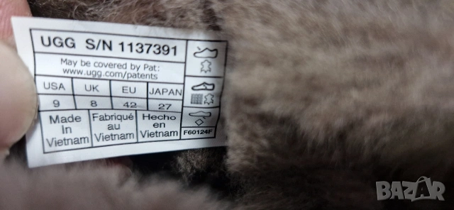 UGG, 42 номер, НОВИ , снимка 6 - Дамски апрески - 54430775