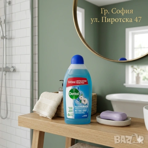 Dettol Allesreiniger – Универсален почистващ препарат Памук и Лен 500мл.