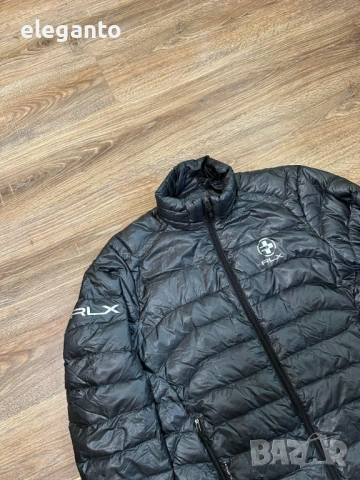 Олекотена мъжка пухенка Ralph Lauren RLX  Black Down Jacket , М размер , снимка 4 - Якета - 54293415