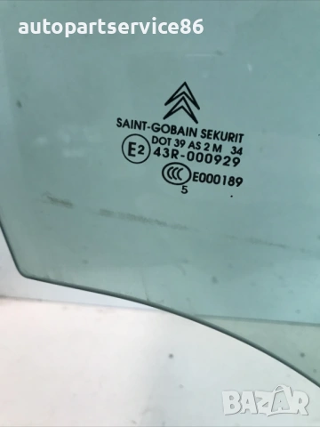 Стъкло за прозорец за предна дясна врата за Citroën C4 хечбек (2005) 43R-000929, снимка 2 - Части - 54505177