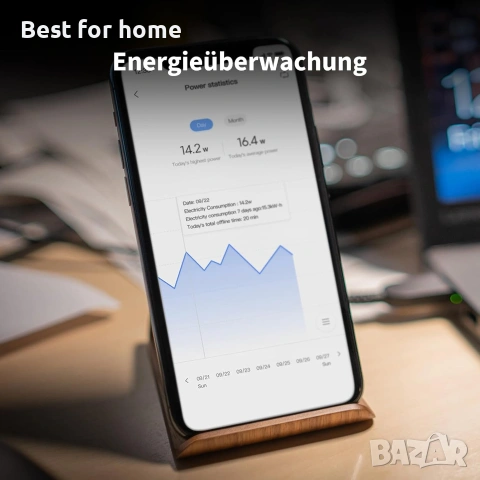 Aqara Zigbee контакт, Изисква Aqara Hub, Умен контакт с измерване на ток, програмиране, снимка 3 - Кабели и адаптери - 54999236