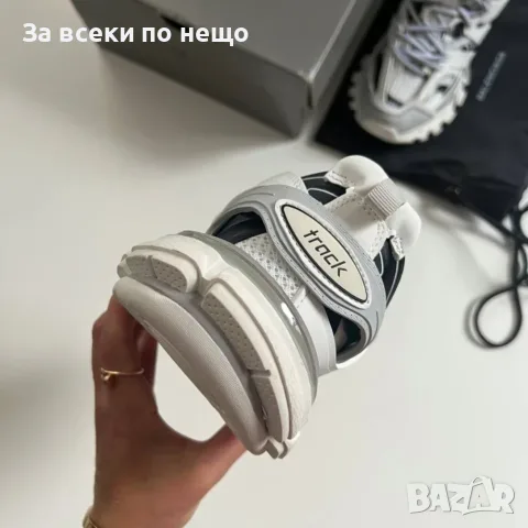 Balenciaga Track Sneaker White/Grey/Silver Унисекс👟Дамски Маратонки👟Мъжки Спортни Обувки Код ch90, снимка 5 - Маратонки - 55482429