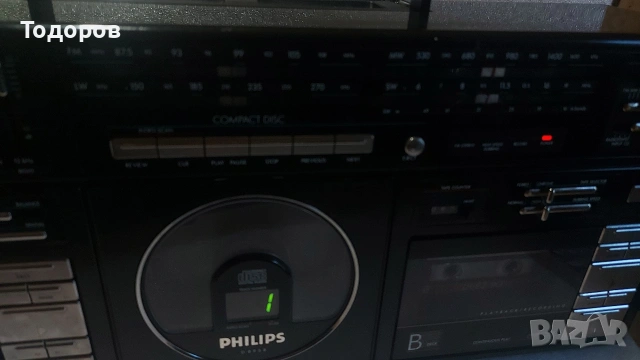 Philips D8958 Стерео двукасетъчен радиокасетофон със CD плейър

, снимка 4 - Радиокасетофони, транзистори - 54754673