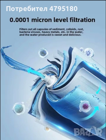 4-степенна филтрация + TDS контрол в реално време, снимка 4 - Други стоки за дома - 54175995