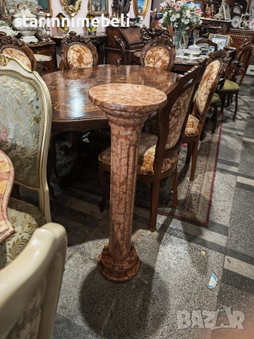 Мраморна колона, снимка 6 - Статуетки - 54748143