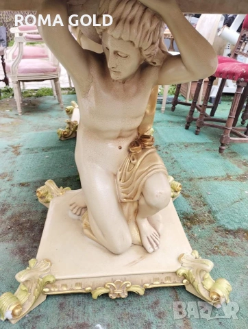 Италианска барокова маса, снимка 8 - Маси - 54201868