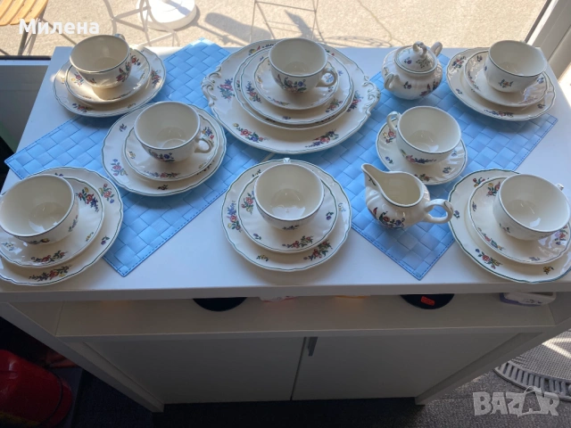 Сервиз за кафе Villeroy & Boch 1748 Alt Strassburg., снимка 2 - Сервизи - 54591003