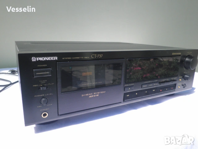 Стерео касетофон Pioneer CT-737, снимка 2 - Декове - 54226739