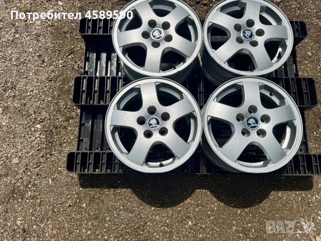 4бр.Оригинални алуминиеви джанти 14цола 5x100 за Skoda,Vw,Seat, снимка 5 - Гуми и джанти - 54892634