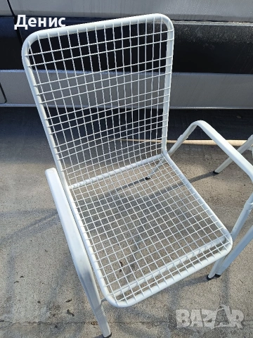 немски метални столове , снимка 3 - Столове - 54300092