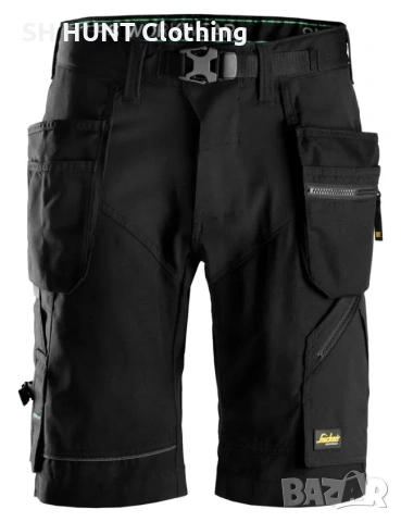 Snickers 6904 FLEXI Work Stretch Shorts размер 52 / L еластични къси работни панталони W4-755
