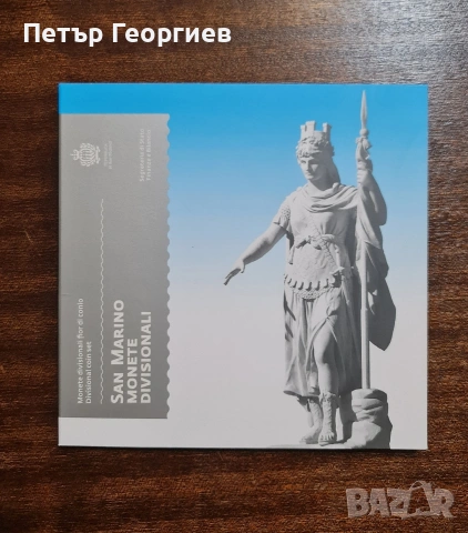 Евро сет San Marino 2025 - 2€Coin card, снимка 2 - Нумизматика и бонистика - 54072598