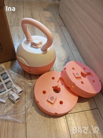 Пудовка регулируема 2-10кг, снимка 2 - Фитнес уреди - 54182788