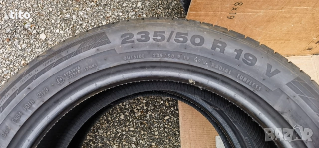 235 50 19  Continental, снимка 8 - Гуми и джанти - 54316779