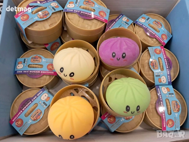 Мини Мистериозни Squishy Мini Dumpling китайски хляб дъмплинг магазин DARENLAND