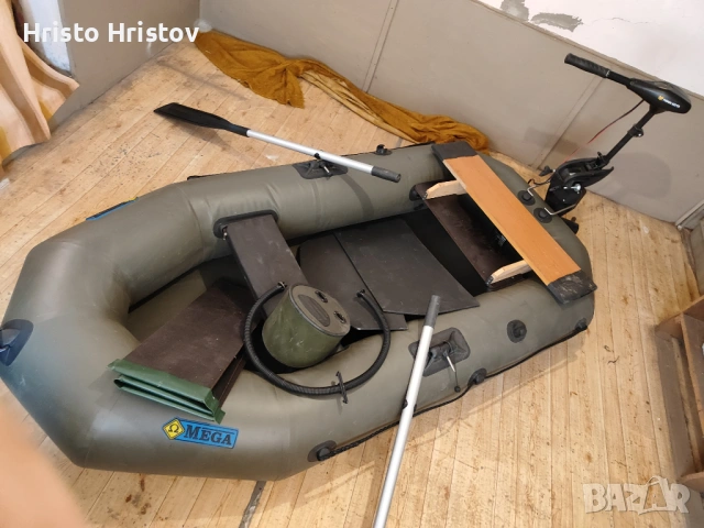 Надуваема лодка Омега 245 + електрически двигател Minn Kota Endura 30