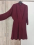 Maison Scotch рокля цвят бордо М размер , снимка 1