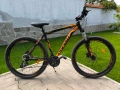 Алуминиев велосипед МТВ Shimano с хидравлични дискови спирачки колело като ново, снимка 1
