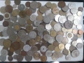 лот от 200 броя чужбински монети., снимка 1