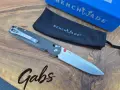 Сгъваем нож Benchmade VALET 485-1, M390.,карбон, снимка 4