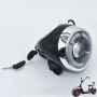 LED фар за електрически скутер Citycoco Harley 60V с LCD дисплей и контактен ключ – Максимална 10422, снимка 15