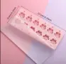 12 гнезда цветя силиконов молд форма lolipop близалка сладолед на клечка бонбони желе шоколад , снимка 3