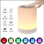Музикална нощна RGB лампа с колонка, радио и тъч котрол на светлината, снимка 1