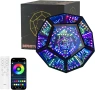 RGBW Infinity Mirror LED лампа с дистанционно и APP контрол (умно осветление), снимка 1