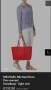 Оригинална червена чанта Michael Kors , снимка 2