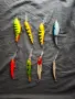 Комплект 8 бр. воблери – 4x Rapala, 3x Salmo, Gold Miner 30, снимка 1
