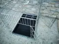 метална сгъваема клетка за куче 77x54x63см за транспорт и стационар, снимка 7