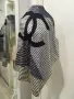 Chanel CC logo 100% шал коприна, снимка 1