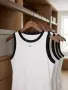 Massimo Dutti in *ringer* style дамски топ М, снимка 2