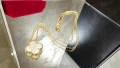 Van Cleef & Arpels VCA Gold Mother of Pearl Vintage Alhambra Clover Дамско Колие, снимка 2