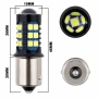 LED крушки с една светлина(P21W-BA15S)12-24V, к-т /2бр./, снимка 3
