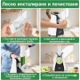 Електрическо ренде 5-в-1 HOMELUX –Мултифункционална резачка за зеленчуци,плодове и други,5 сменяеми, снимка 4