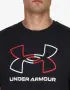 UNDER ARMOUR Gl Foundation Update Ss Tee Black Мъжка Тениска👕Мъжка Блуза С Къс Ръкав Код P2827, снимка 3