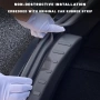 Arcoche Протектор за задна броня на багажника за Tesla Model 3 Highland аксесоари ABS, протектор за , снимка 4