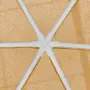 Шестоъгълна бежова градинска шатра 2x2x2x2.5 м с мрежа против комари, 2 входа и здрава стоманена кон, снимка 6