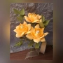 Цветя от крепхартия и бонбони, снимка 10
