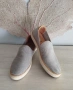 UGG плетени сребристи летни обувки – тип платненки, № 40, снимка 1